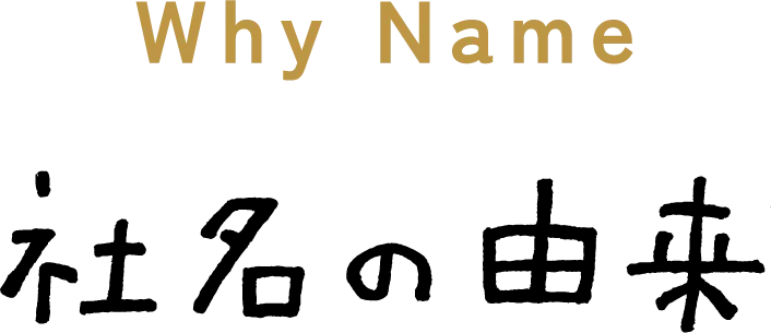 社名の由来